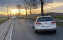Kolizja trzech samochodów w Osieku
