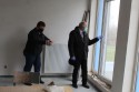 Burmistrz Augustyn Ormanty wizytował budowę