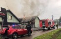 Pożar fabryki w Leńczach. Sprawcą prawdopodobnie piorun!